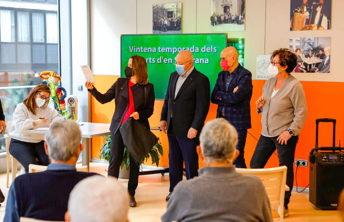 Un moment del sorteig de les claus dels horts del Sucarana.