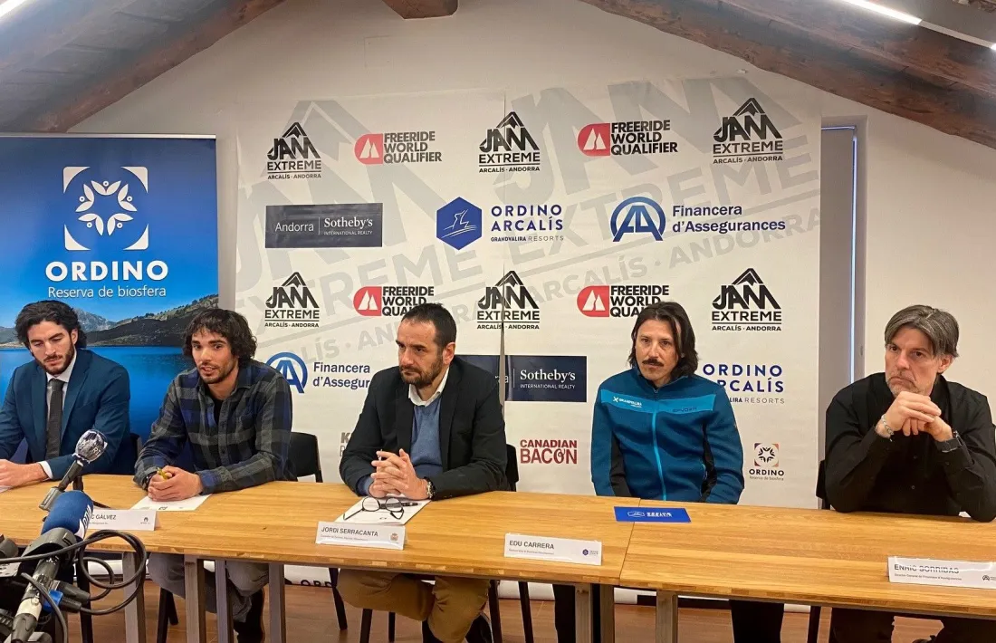 Un moment de la presentació de la prova.