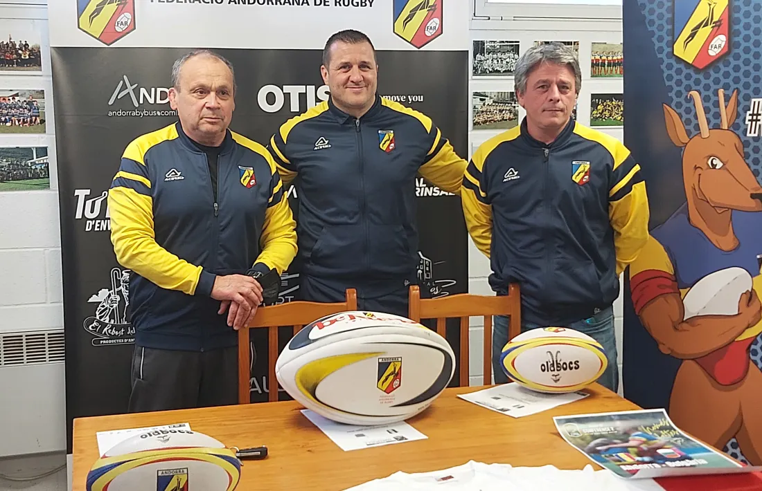 Thierry Barbiere, Paul Alieu i Jean-Marc Flaux van donar ahir la llista de convocats.