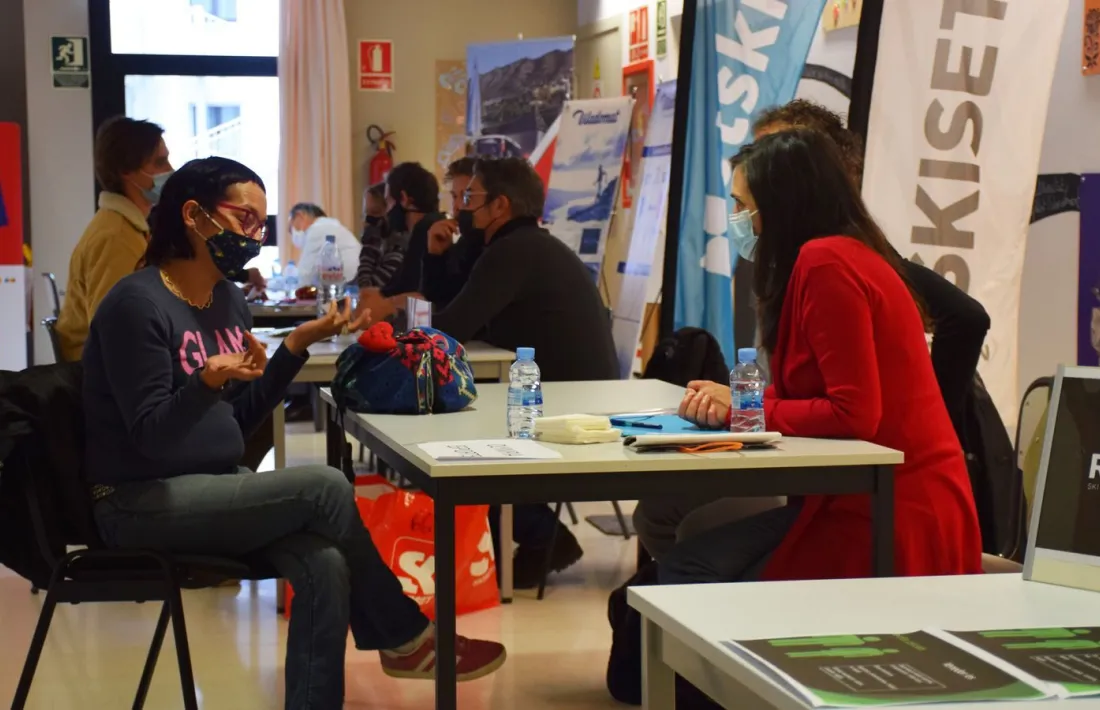 Un 'Job Meeting' organitzat pel Servei d'Ocupació.