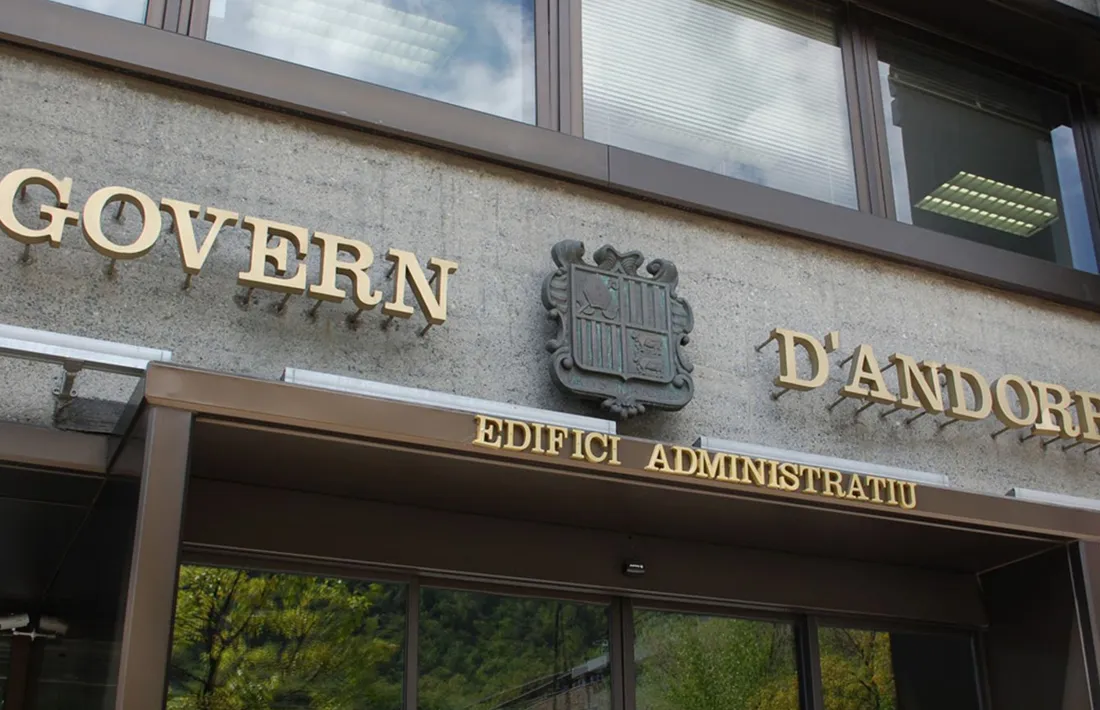 L'edifici administratiu del Govern.