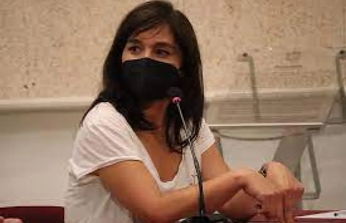 La periodista i divulgadora Cori Calero. 