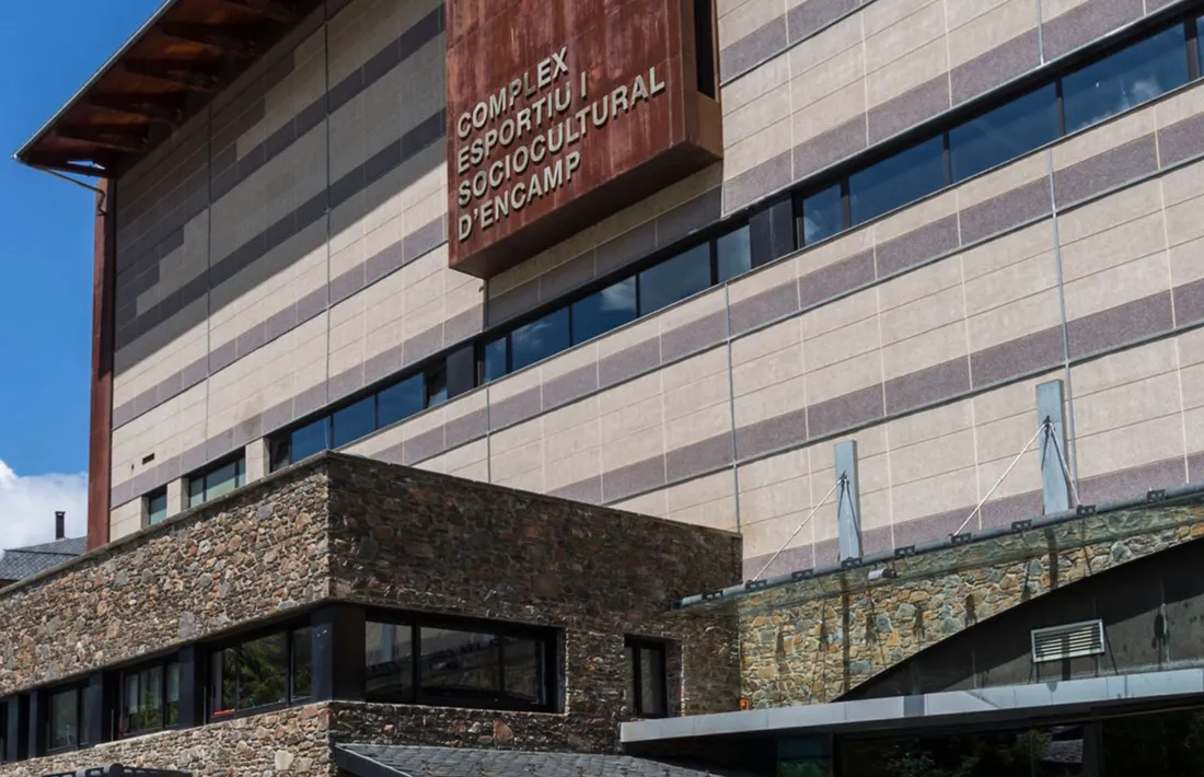 Imatge d'arxiu del Complex Esportiu i Sociocultural d'Encamp.