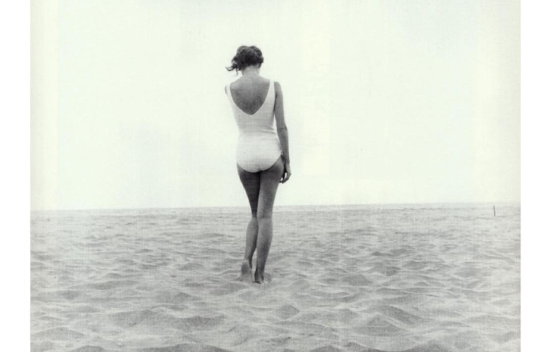 Castelledfels, 1959: la model Karen Leiz posa per a Pomès.