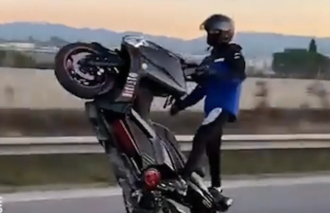 Un dels conductors a l'A-2