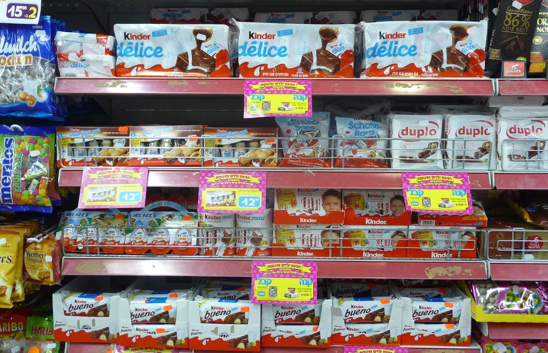 Un estand dels productes de la marca.