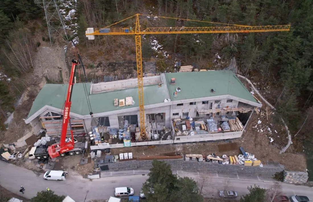 La nova Estació Transformadora i Repartidora de la Gonarda.