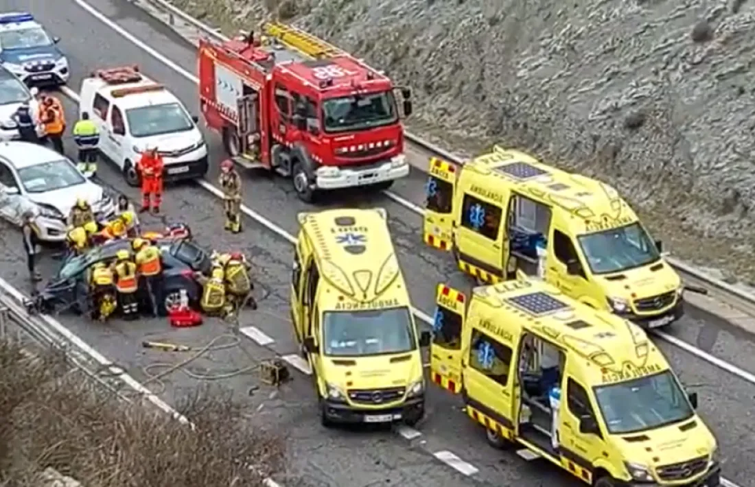 L'altre cotxe afectat.