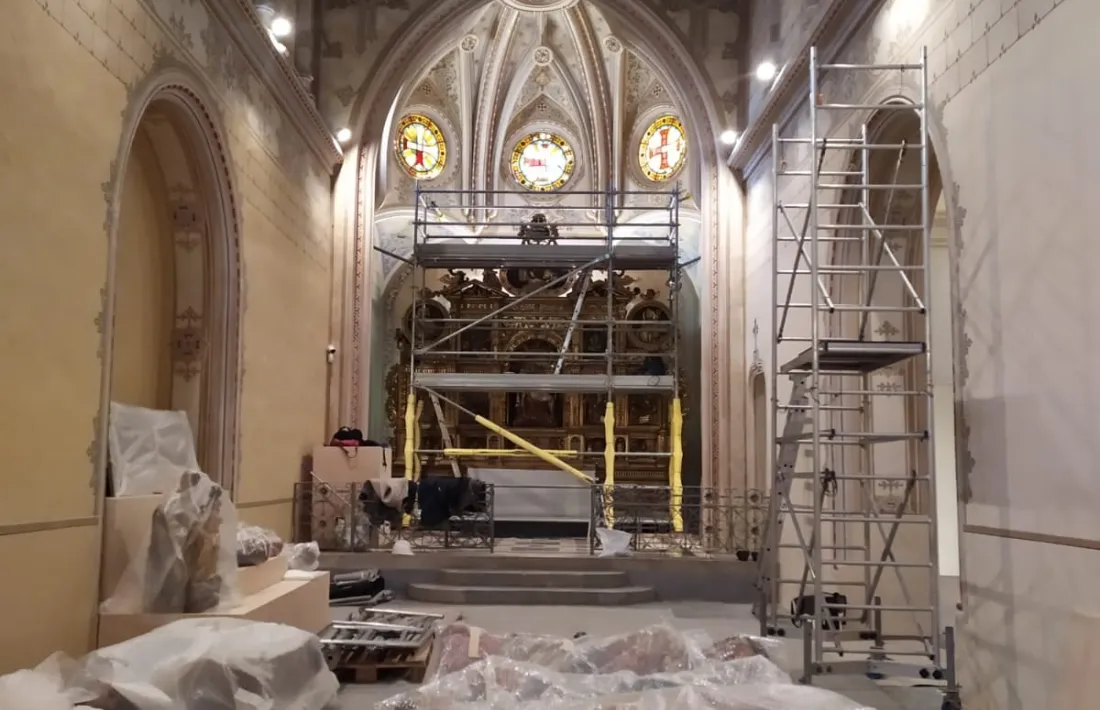 La intervenció a la capella és el primer pas per a la reforma integral del Museu.Diocesà d’Urgell. 