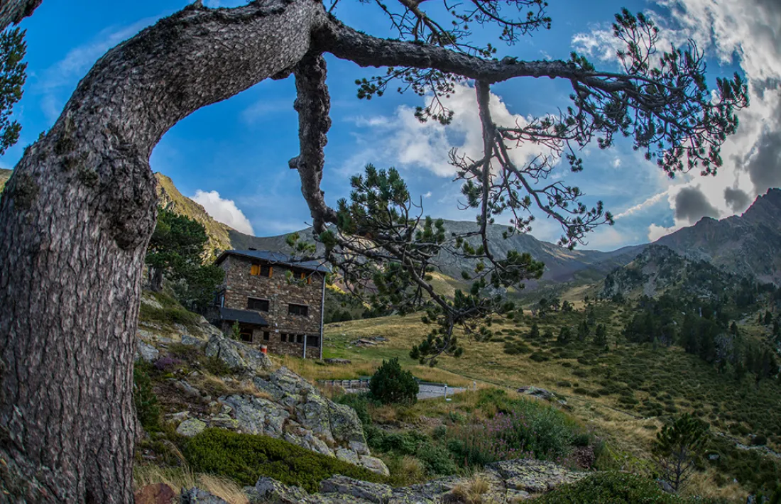 Camí de l’Alt de Comapedrosa, al parc natural del Comapedrosa.