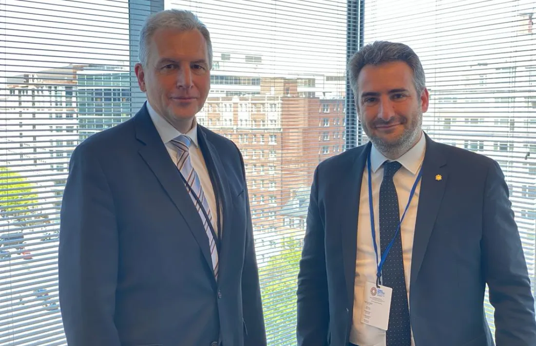 Jover s'ha reunit amb diversos representants de l'FMI.