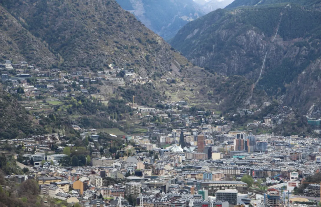 Imatge d'arxiu de la vall central d'Andorra.