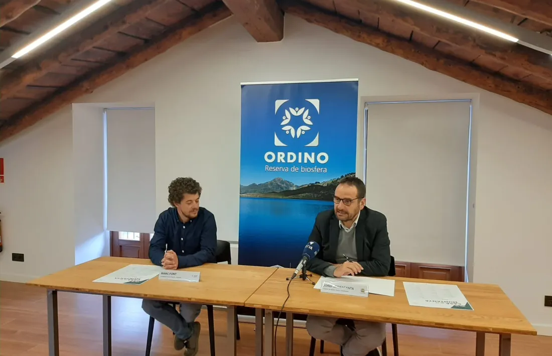 Un moment de la presentació del programa 'Viu la Casa de la Muntanya'.