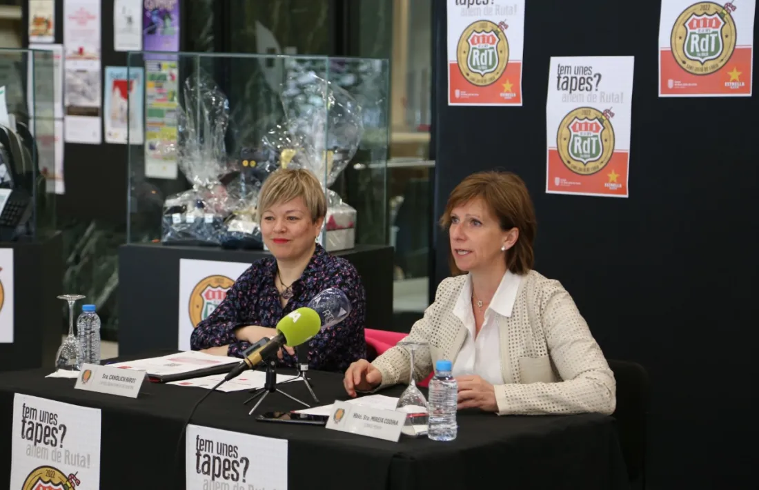 Un instant de la presentació de 13a edició de la ruta de la tapa.