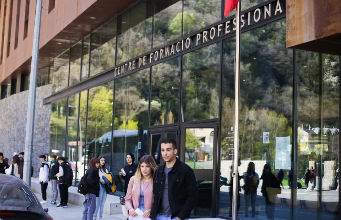 El Centre de Formació Professional d'Aixovall.