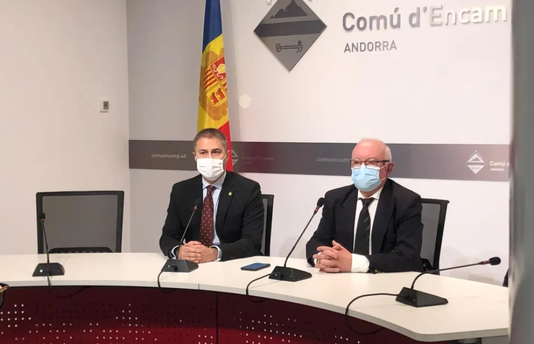 Els consellers Rios i Riba.