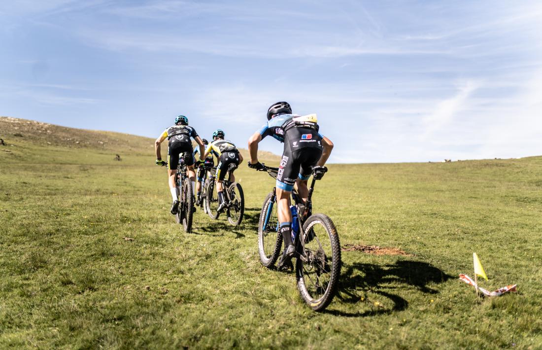Un moment de l'AndorraMTBClassic de la primera edició.