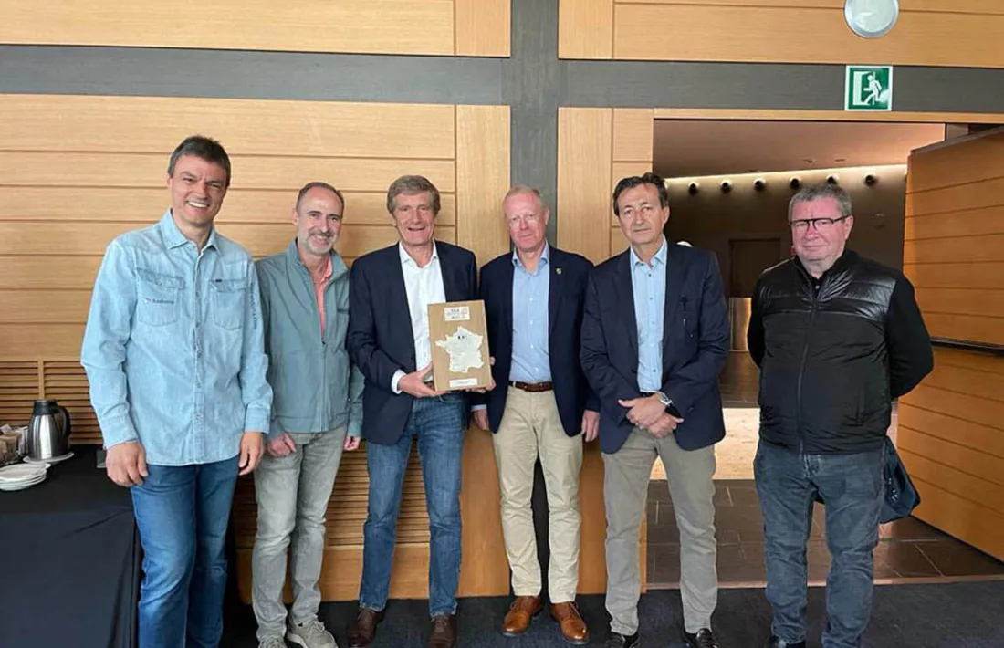 Un moment de l’acte de lliurament dels premis d’ahir a l’Andorra Park Hotel.