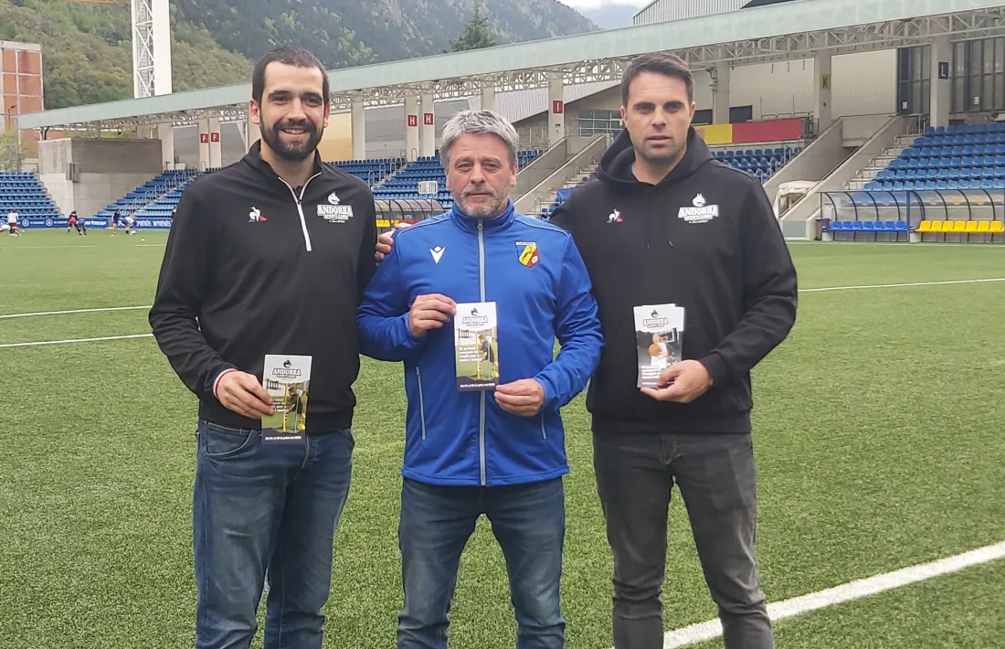 Un moment de la presentació del nou campus.