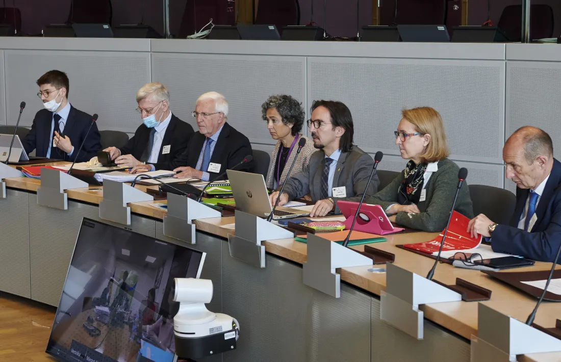 Landry Riba s'ha desplaçat a Brussel·les per iniciar la tercera ronda de negociació que tracta la lliure circulació de persones.