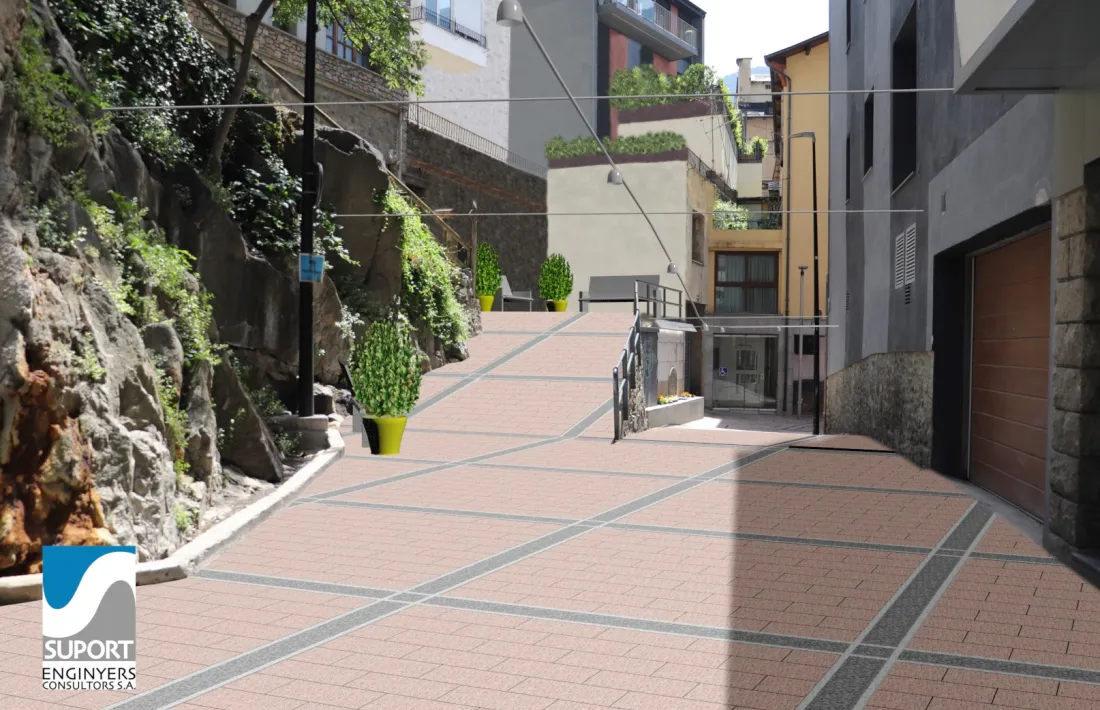 Com es preveu que quedi l'embelliment de la zona.