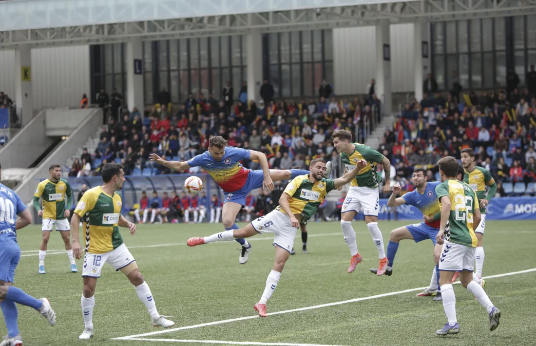 Els tricolors van derrotar el Sabadell en l’últim partit disputat a l’Estadi Nacional.