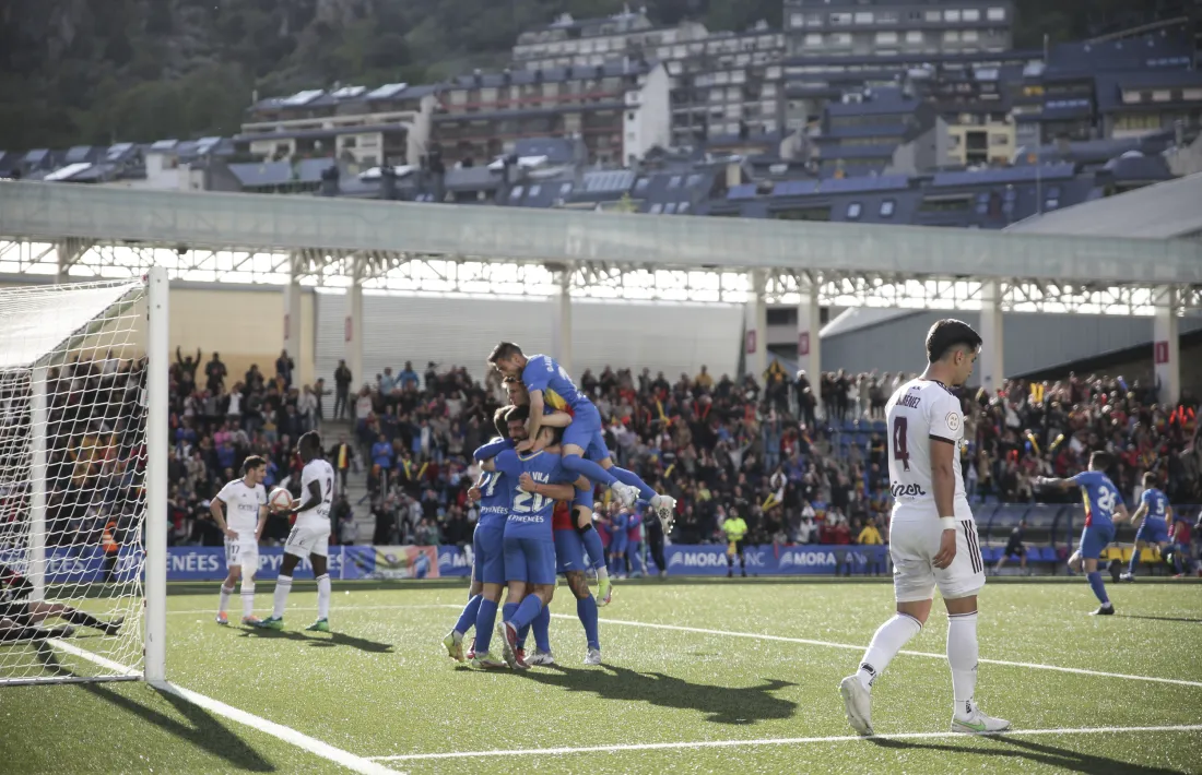 L’FC Andorra va acabar la jornada 35 com a líder després de superar per 3 a 1 l’Albacete Balompié.