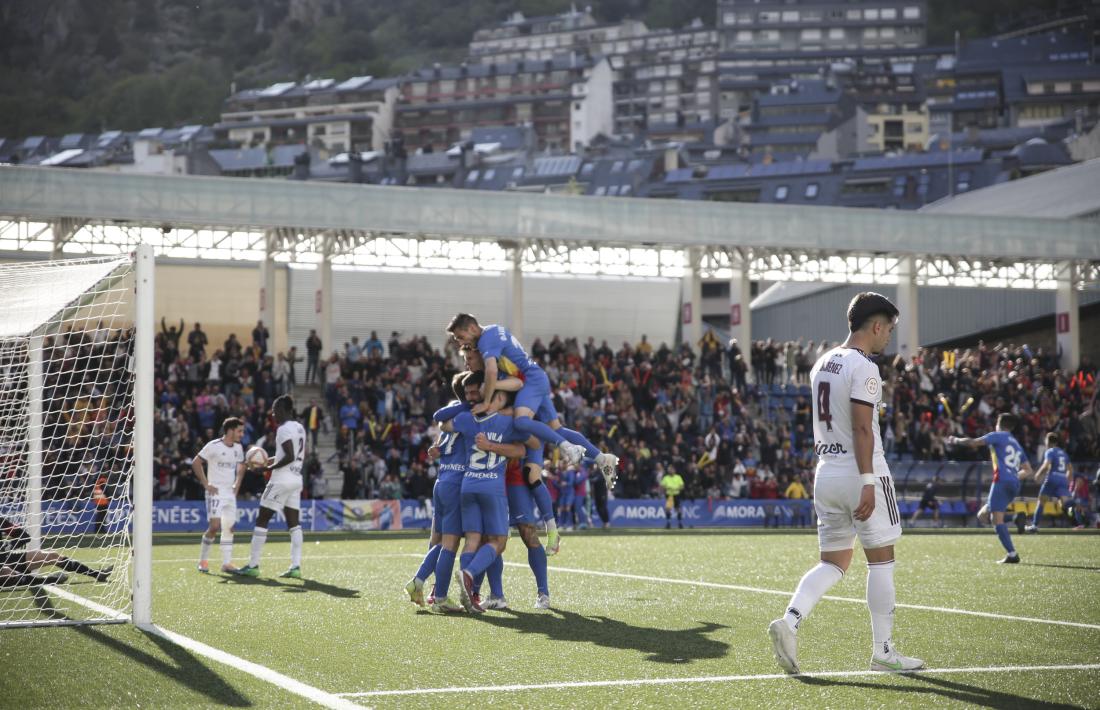 L’FC Andorra va acabar la jornada 35 com a líder després de superar per 3 a 1 l’Albacete Balompié.
