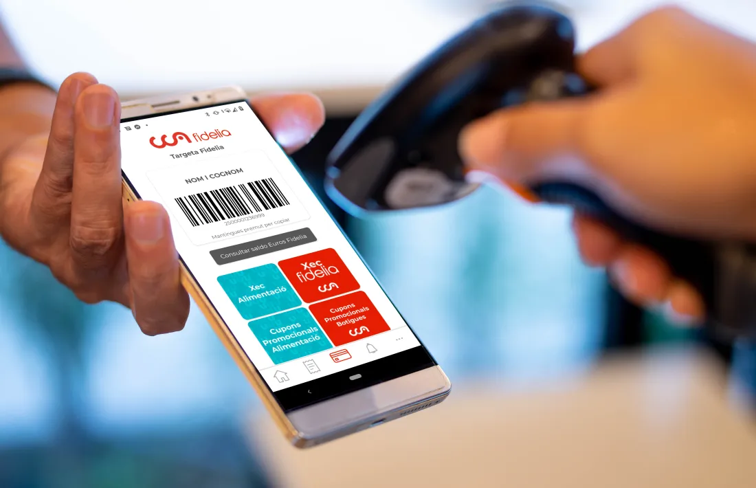 Les primeres descàrregues de l’app gaudiran d’un 5% de bonificació.