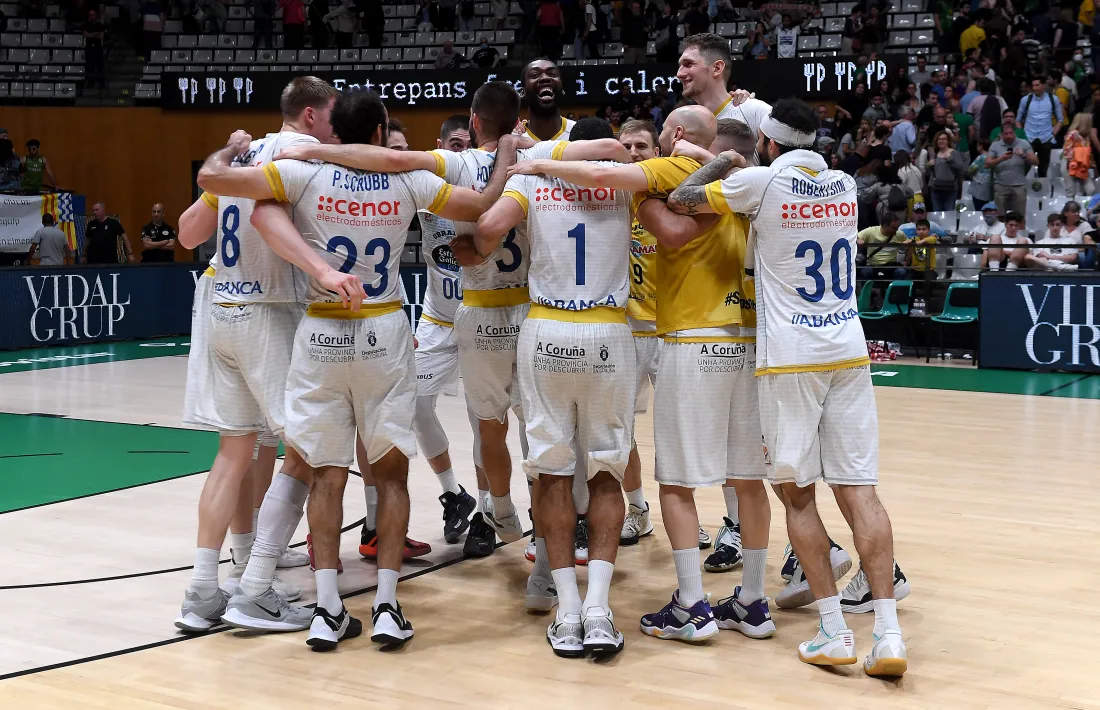 El Monbus Obradoiro es va salvar ahir a la pista del Joventut Badalona.