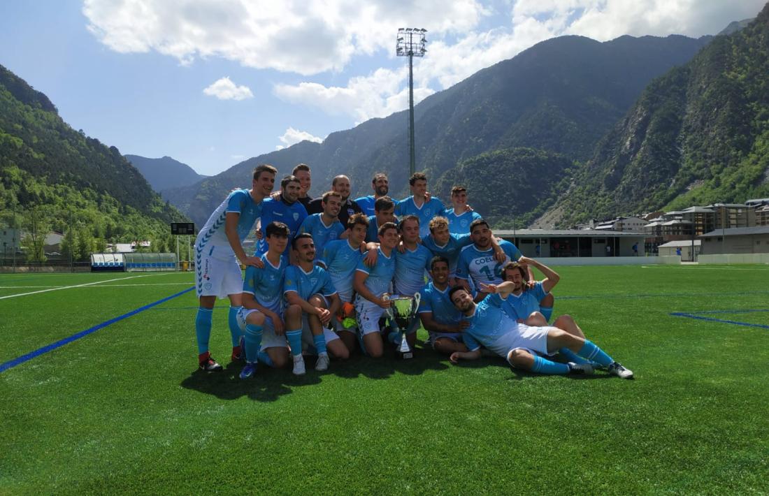 L'Atlètic Escaldes B, nou campió de la Copa Federació.