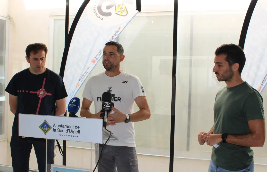 Guardia, Llobera i Jordana, a la presentació. 