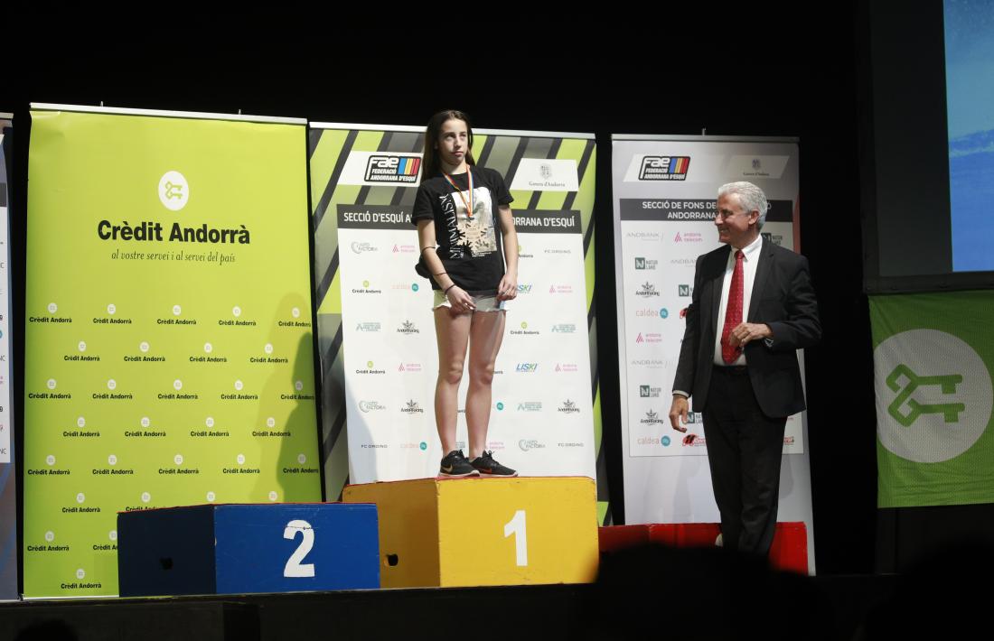 La FAE va realitzar ahir l’entrega dels premis del Campionat Nacional a Escaldes.