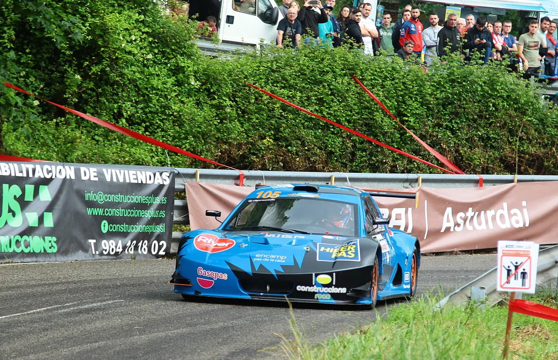 Edgar Montellà, amb el Silver Car S3.