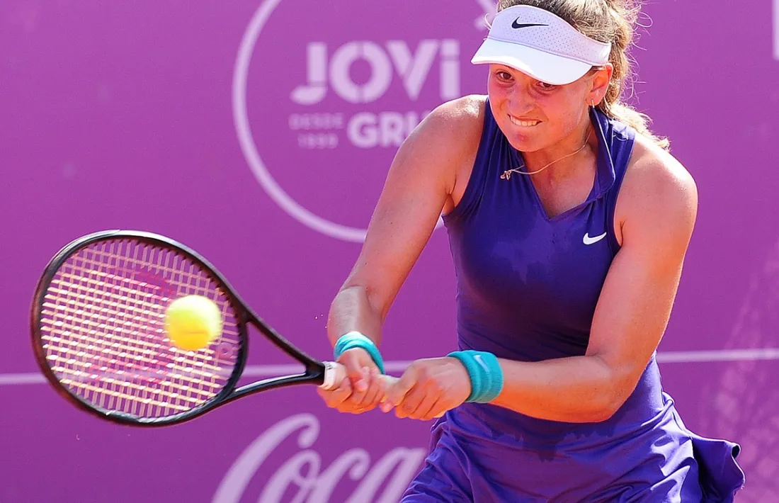 Vicky Jiménez, al passat Torneig de La Bisbal, va perdre ahir al Roland Garros.