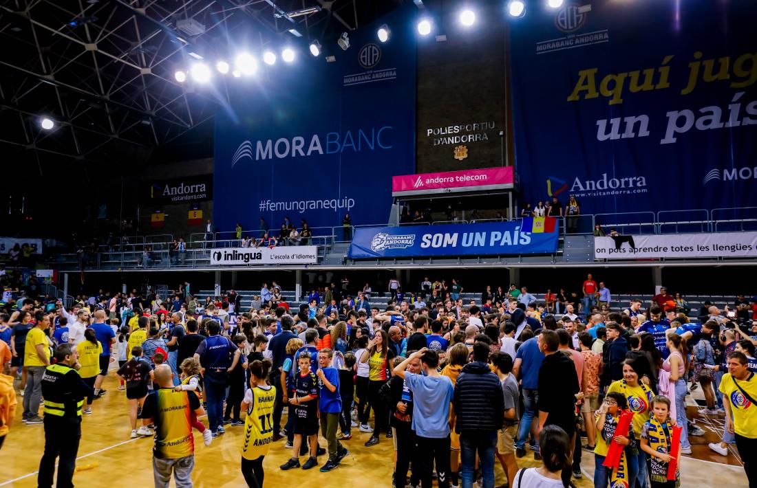 El BC MoraBanc va descendir dissabte passat en perdre contra l’Iberostar Tenerife.