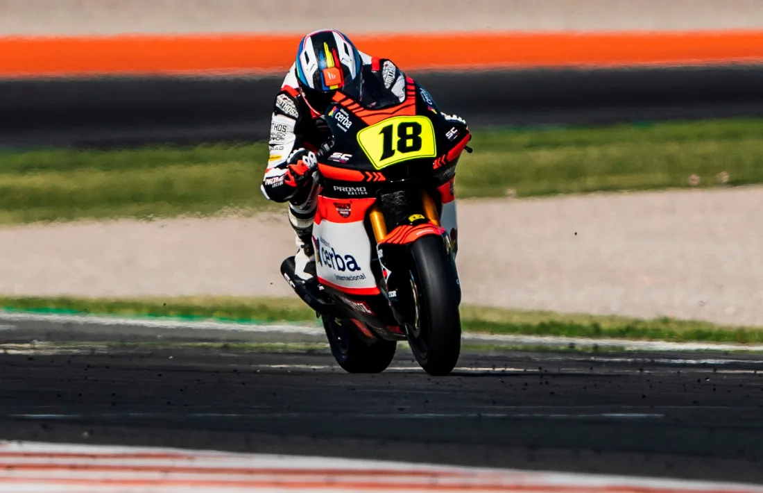 Xavi Cardelús, ahir a València.