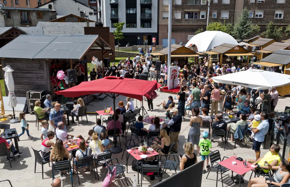L'afluència ha estat alta en aquesta edició d'Andoflora.