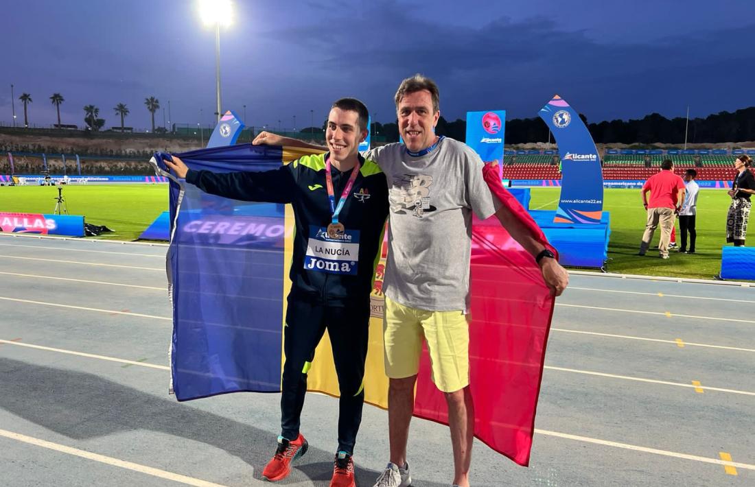 Pol Moya, bronze als Iberoamericans.