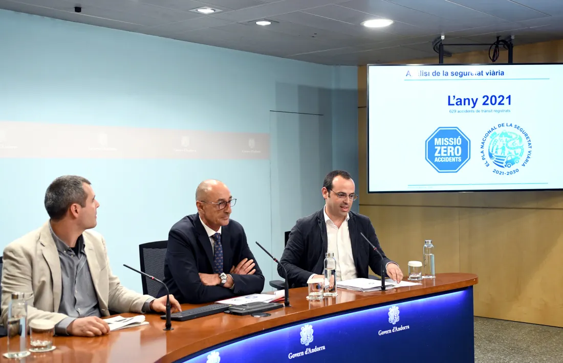 oan Domingo, Jaume Bonell i Cristian Bardají han presentat aquest migdia els resultats de l’informe EuroRap.