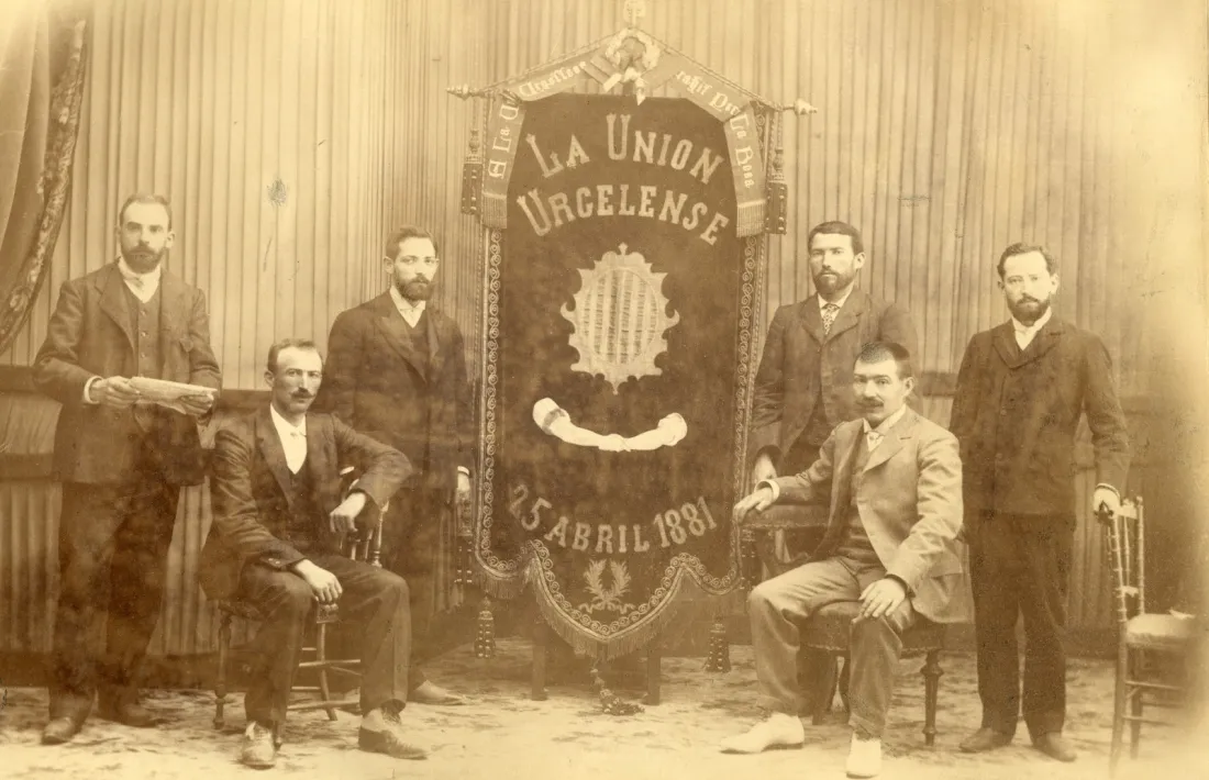 Membres de la Unión Urgelense, coral fundada el 1881 i que, amb alguna refundació pel mig, va arribar fins a la guerra civil. 