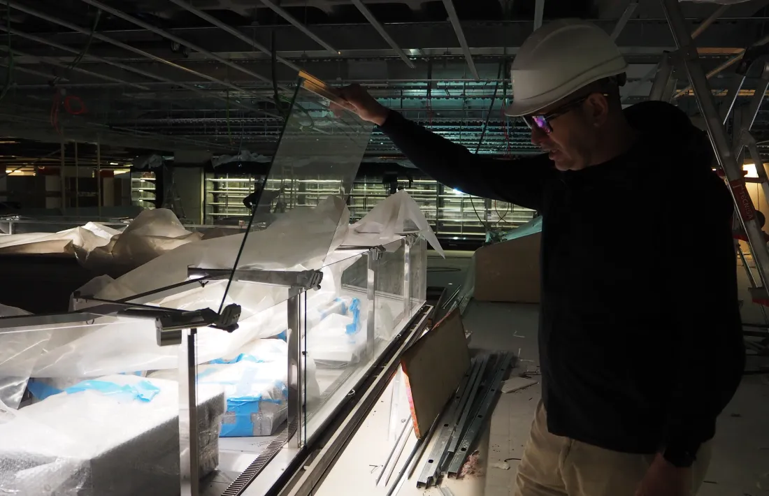 Les instal·lacions del nou Carrefour.