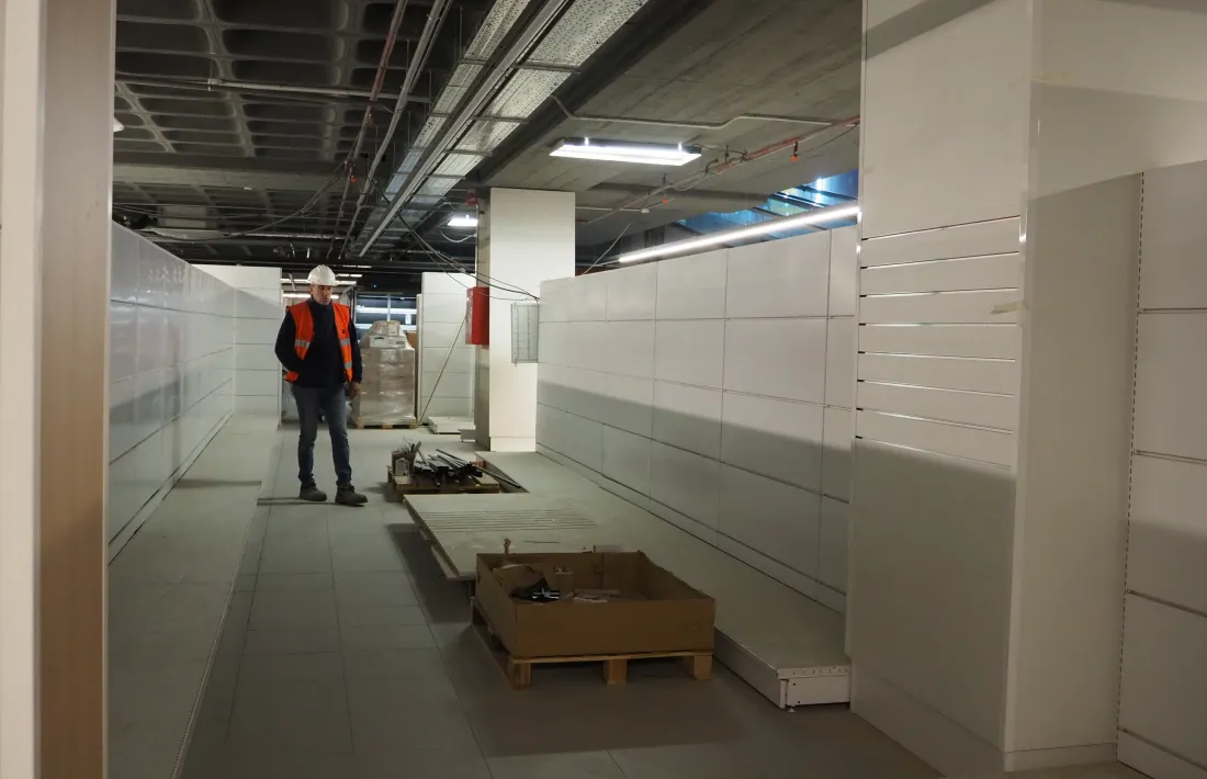 Les instal·lacions del nou Carrefour.