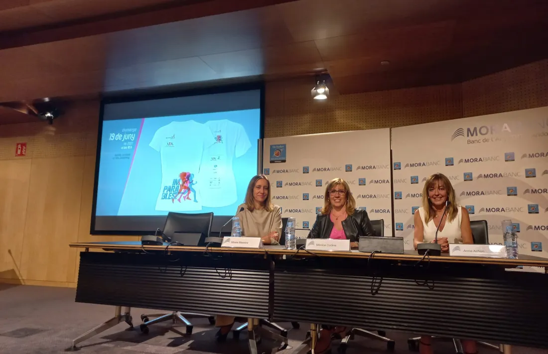 Maestre, Codina i Achon, avui en la presentació de la 10a edició de la Cursa de la Dona.