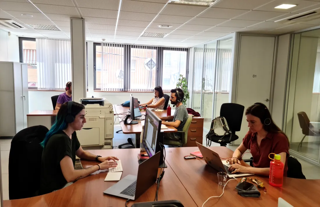 Alguns dels participants en el programa. 