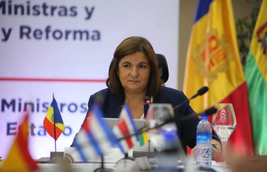 Marín al Fòrum iberoamericà de ministres de l’Administració Pública i Reforma de l’Estat.