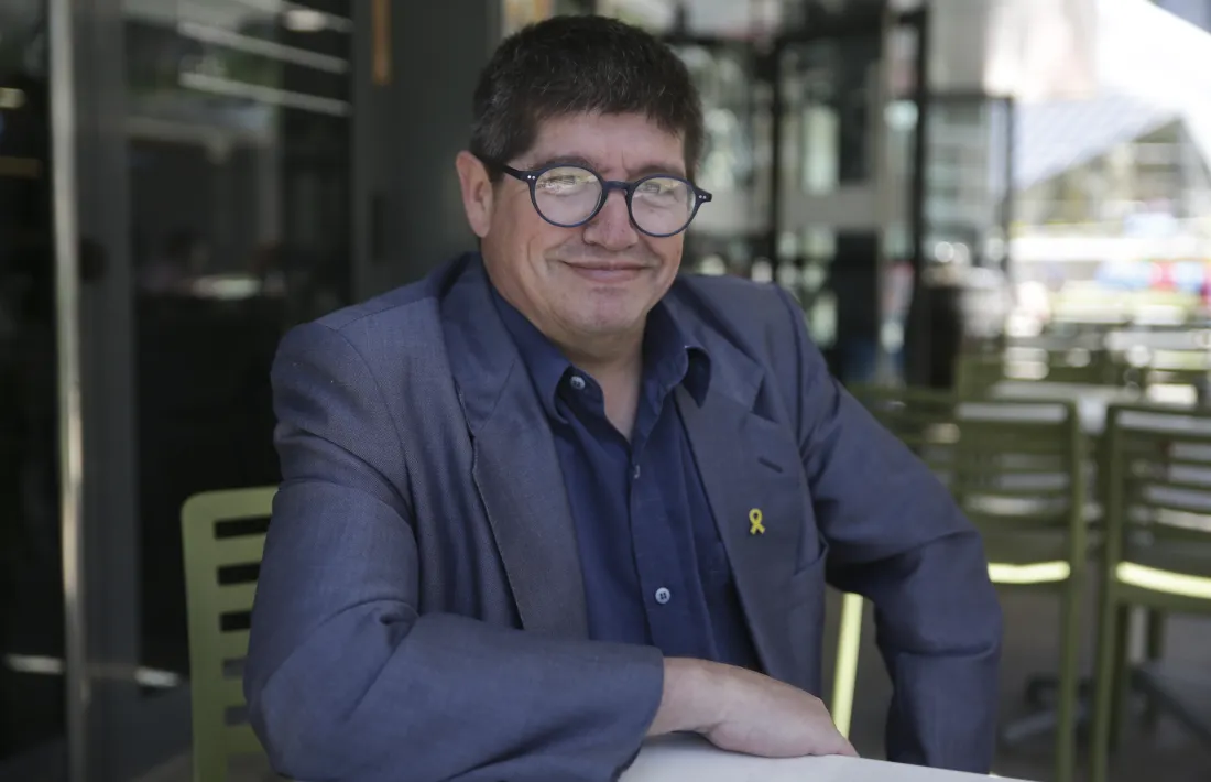 El candidat suplent Enric Balaguer.