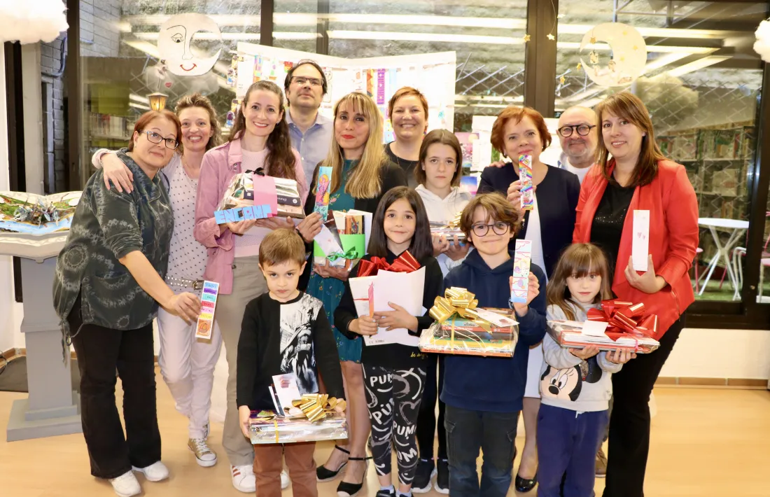 Un instant de l'entrega de premis.