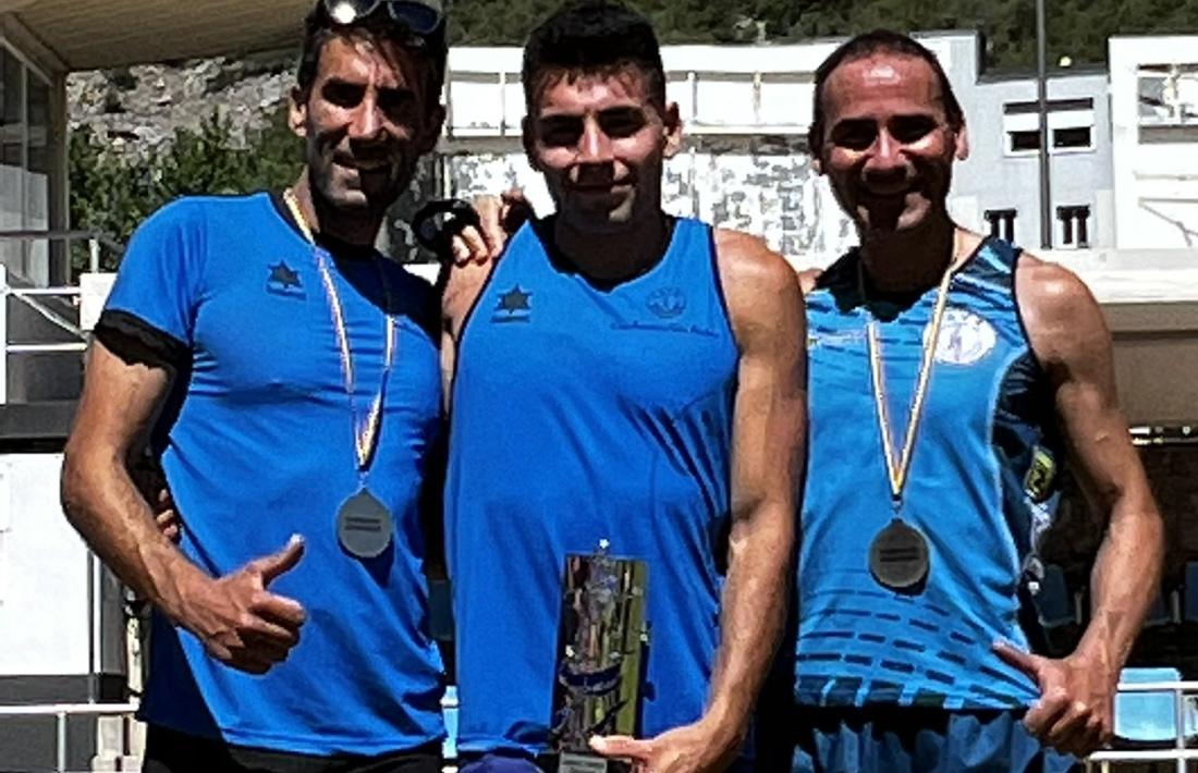Nahuel Carabaña, campió d’Andorra.