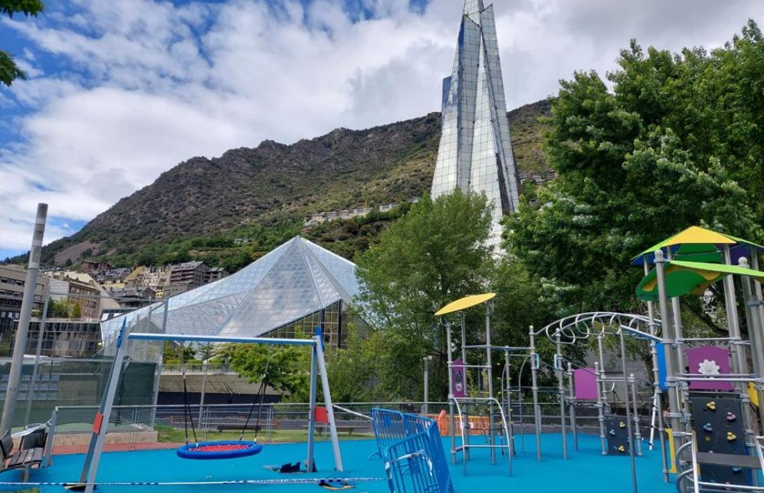 El parc de Prat del Roure.